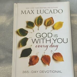 'God Is With You Every Day' Devotional Book - White Cover
